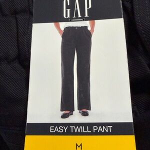 GAP Men's Charcoal Easy Twill Pants